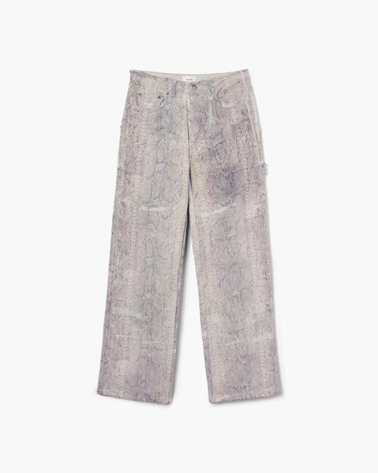 26SS 하이쿠레 데님 팬츠 HEW03300DF193L0919 SNAKE PYTHON