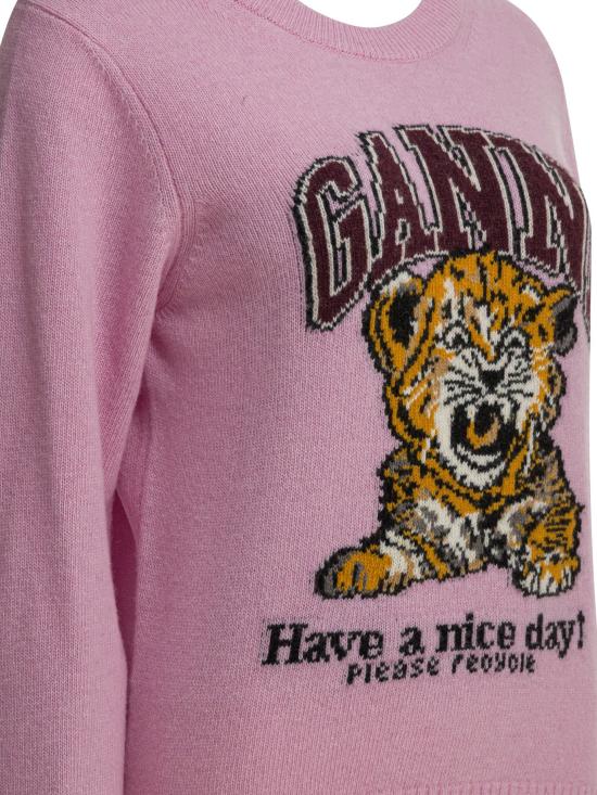 26SS 가니 그래픽 울 니트 A1070047868 - GANNI