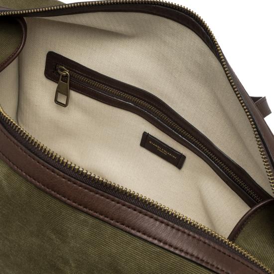 26SS 지아니 끼아리니 더플백 BSN11629TD SPORTYBERLINOMILITARE MORO Green - GIANNI CHIARINI