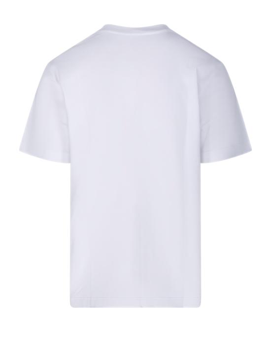 26SS 자크뮈스 그로그랭 로고 티셔츠 TSM00133AJ00226 100 WHITE - JACQUEMUS