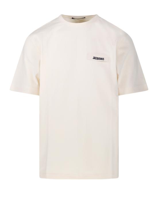 26SS 자크뮈스 그로그랭 로고 티셔츠 TSM00133AJ00226 150 BEIGE