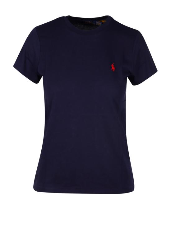 26SS 랄프 로렌 반팔 티셔츠 211B14605031 CRUISE NAVY