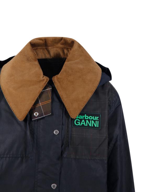 26SS 바버 X 가니 자켓 263MLWX1527 NY71 NAVY CLASSIC TA - BARBOUR X GANNI