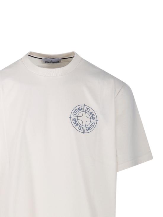 26SS 스톤 아일랜드 반팔 티셔츠 S152100001 S0284 V0093 IVORY - STONE ISLAND
