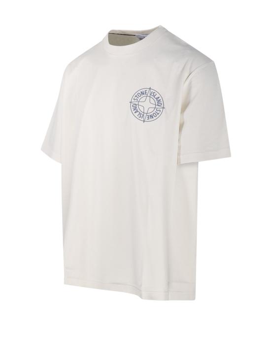 26SS 스톤 아일랜드 반팔 티셔츠 S152100001 S0284 V0093 IVORY - STONE ISLAND