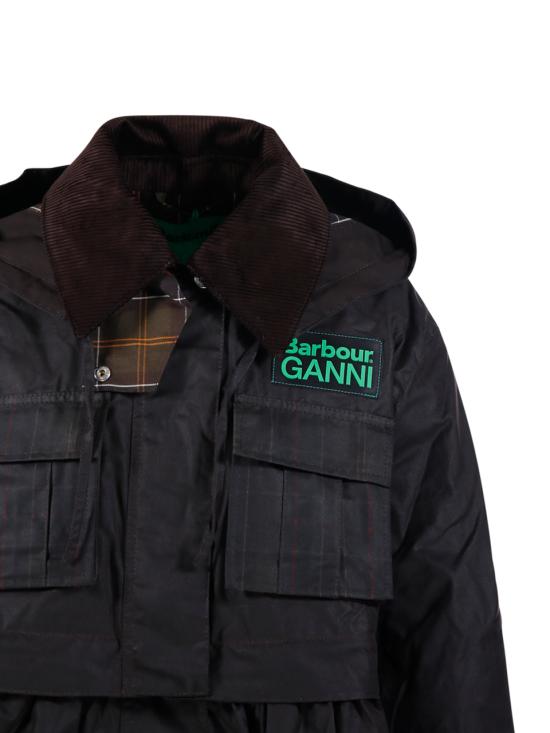 26SS 바버 X 가니 자켓 263MLWX1523 BR71 RUSTIC CLASSIC TARTAN - BARBOUR X GANNI