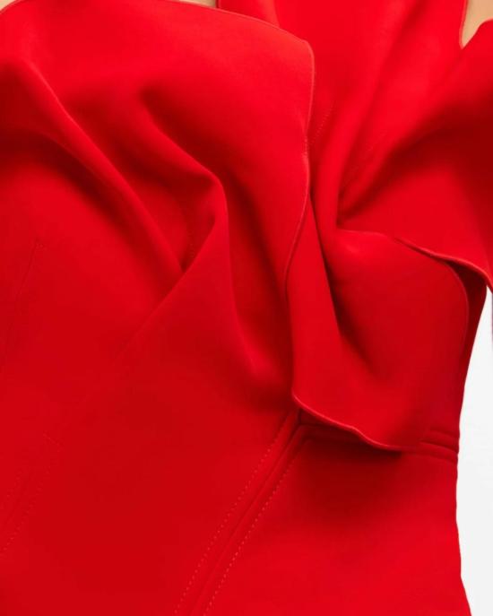  아클레어 롱 원피스 아클러 에셔 맥시 드레스 체리 레드 - ACLER