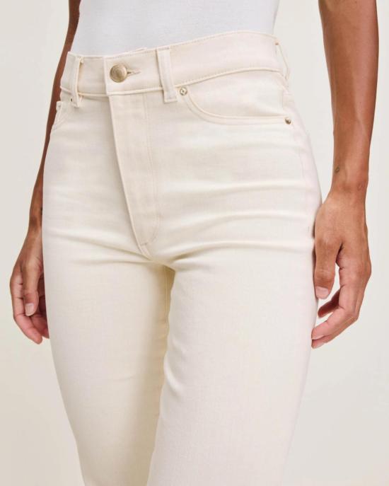  DL 1961 데님 팬츠 Dl 1961 할레 스트레이트 인스타스컬프트 장 에크루 - DL 1961