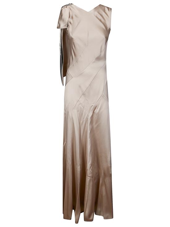 26SS 마르지엘라 롱 원피스 S51DG0004S49465 806 Champagne