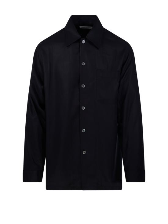 26SS 아워레가시 긴팔 셔츠 M2262EDB DRAPING BLACK LYOCELL