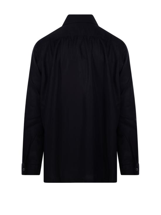 26SS 아워레가시 긴팔 셔츠 M2262EDB DRAPING BLACK LYOCELL - OUR LEGACY