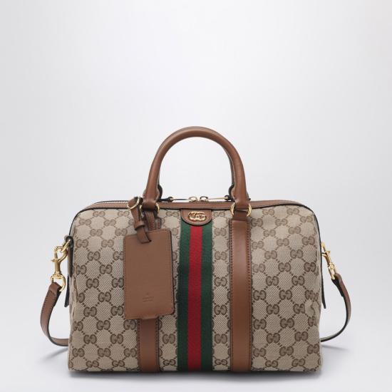 26SS 구찌 오피디아 미디움 보스턴 백 857595FAFUF Beige