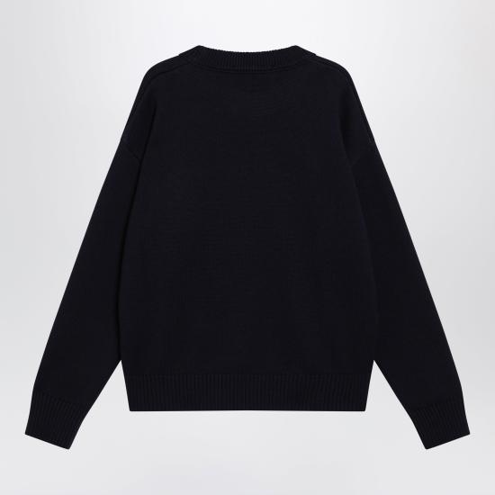 26SS 아미 니트 베스트 UKS859UKN0156 Blue - AMI