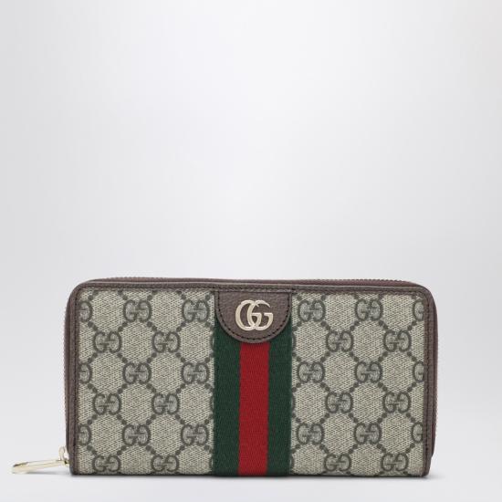 26SS 구찌 오피디아 집 어라운드 월렛 838484FAE0L Beige