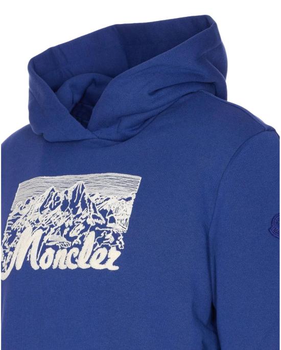 25FW 몽클레어 긴팔 티셔츠 K20918G00017899V4 75B DARK BLUE - MONCLER