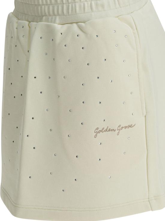26SS [키즈] 골든구스 스커트 GKP02449P00243611560 White - GOLDEN GOOSE