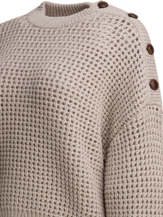 26SS 브루넬로 쿠치넬리 스웨터 M89302610C9276 Beige - BRUNELLO CUCINELLI
