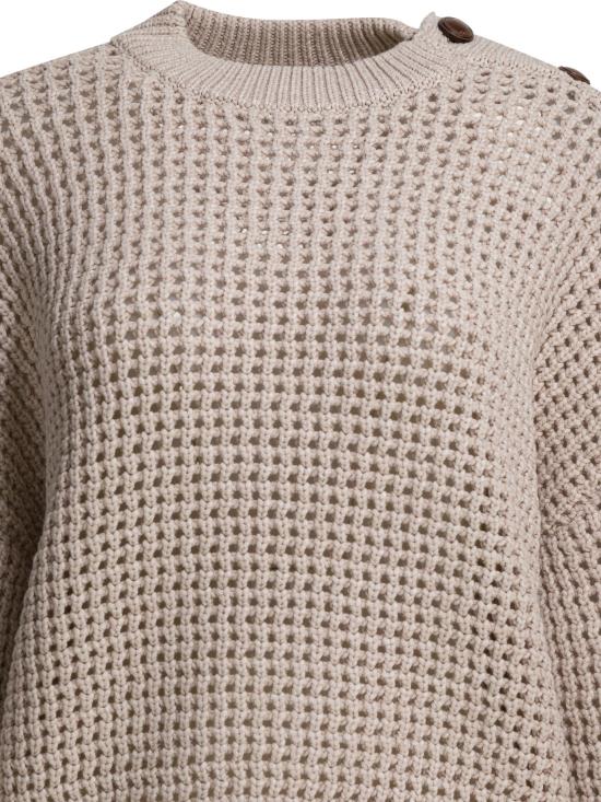 26SS 브루넬로 쿠치넬리 스웨터 M89302610C9276 Beige - BRUNELLO CUCINELLI