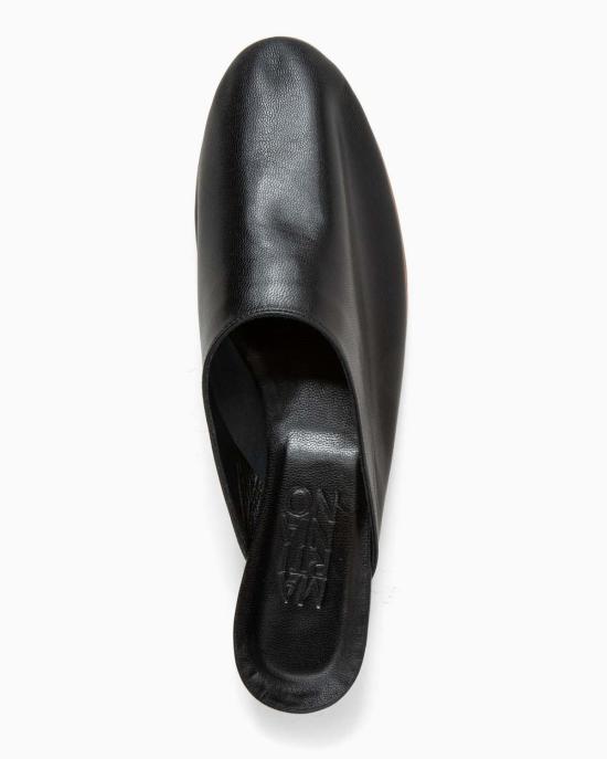  마르티니아노 뮬/슬리퍼 뮬 플랫 블랙 - MARTINIANO