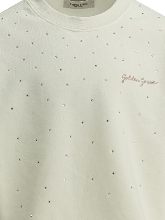 26SS [키즈] 골든구스 티셔츠 GKP02629P00243511560 White - GOLDEN GOOSE