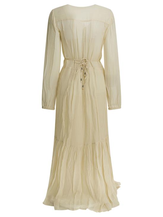 26SS 이자벨마랑에뚜왈 롱 원피스 26PRO0798FBD1J08E23EC Beige - ISABEL MARANT ETOILE