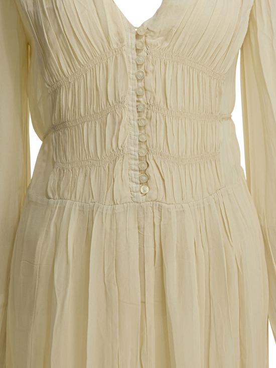 26SS 이자벨마랑에뚜왈 롱 원피스 26PRO0798FBD1J08E23EC Beige - ISABEL MARANT ETOILE