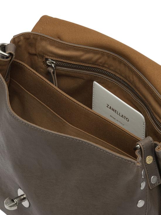 26SS 자넬라토 토트백 POSTINA TABACCO S0680002100000Z0142 Brown - ZANELLATO