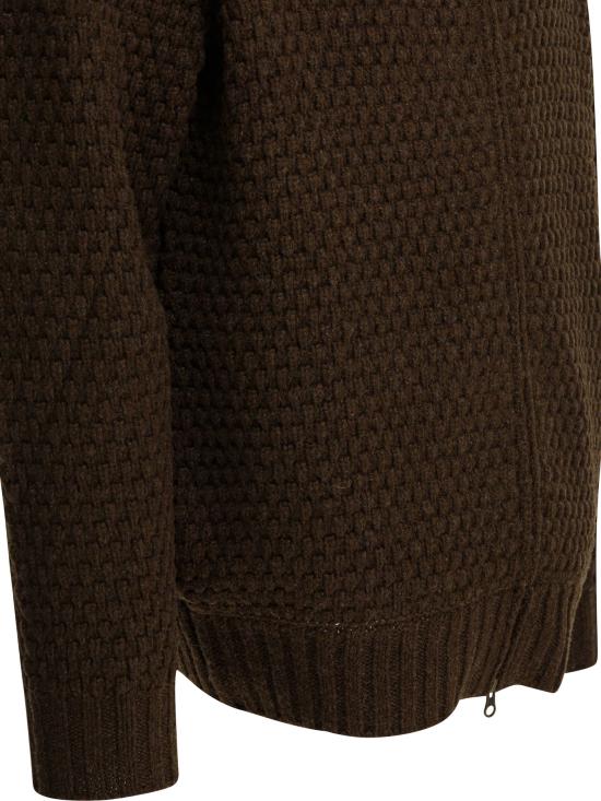 25FW 빔스 집업 니트 3815023715628 Brown - BEAMS