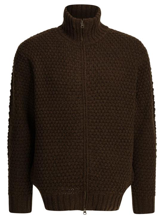 25FW 빔스 집업 니트 3815023715628 Brown