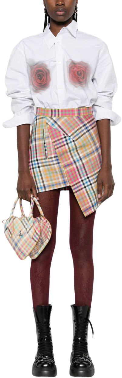 26SS 비비안웨스트우드 미디 스커트 1K01002RW01CDO215 RED - VIVIENNE WESTWOOD