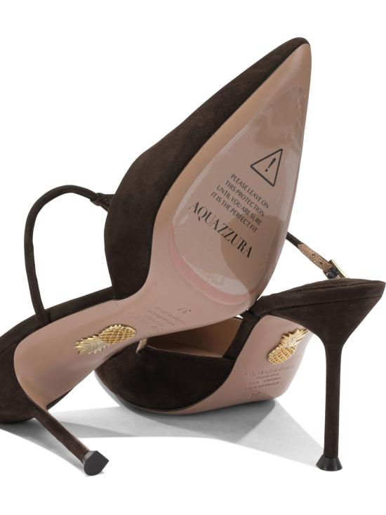 26SS 아쿠아주라 힐/펌프스 SBEMIDM0SUEESP BROWN - AQUAZZURA
