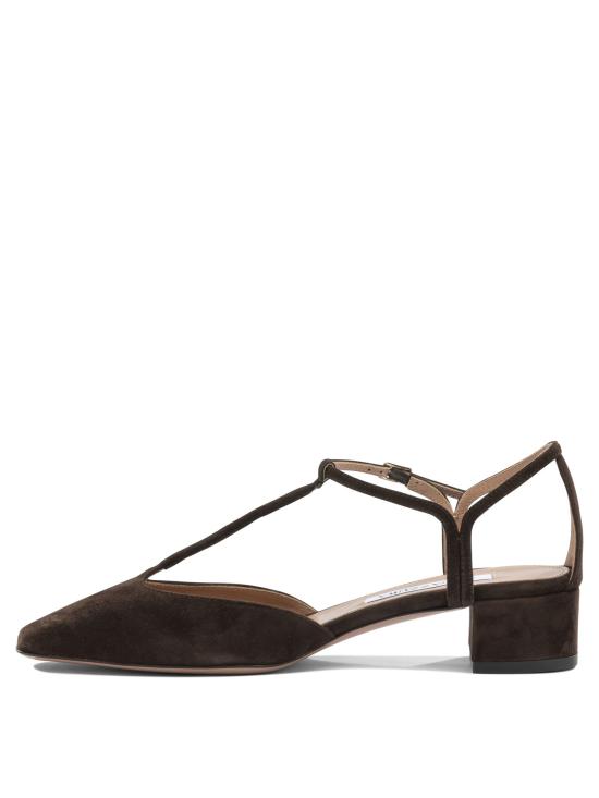 26SS 아쿠아주라 힐/펌프스 SBEMIDP0SUEESP BROWN - AQUAZZURA