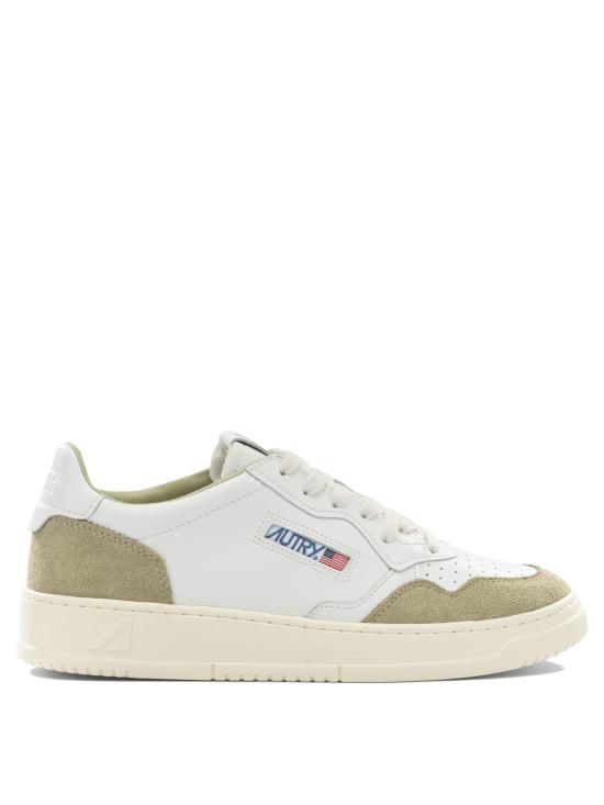 26SS 오트리 메달리스트 로우 스니커즈 AULMFT06 WHITE