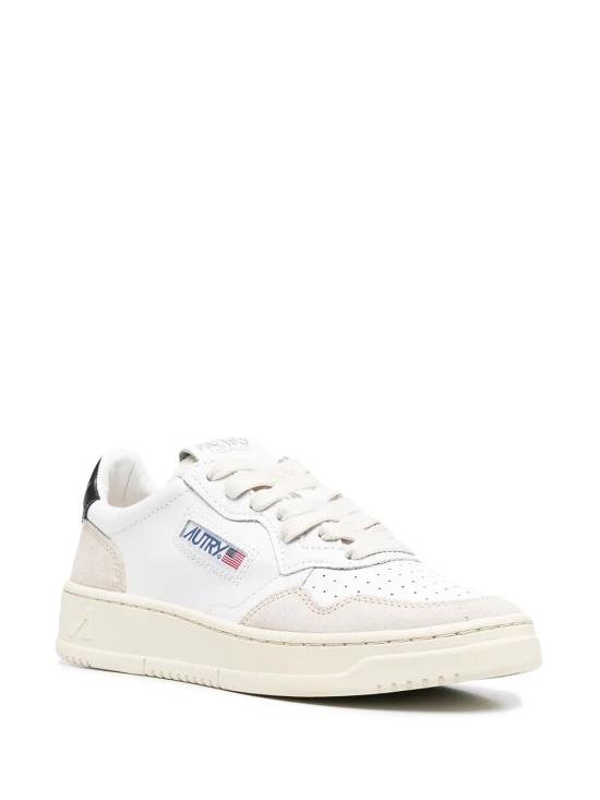 26SS 오트리 메달리스트 로우 레더 스니커즈 AULWLS21 WHITE - AUTRY