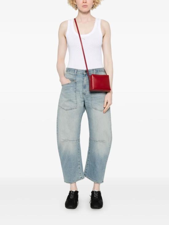 26SS 닐리로탄 스트레이트 팬츠 10193W45WSU AZUL CLARO - NILI LOTAN