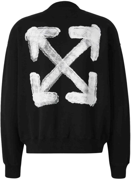 25FW 오프화이트 긴팔 티셔츠 44MBA054G5F00C1001 BLACK - OFF WHITE