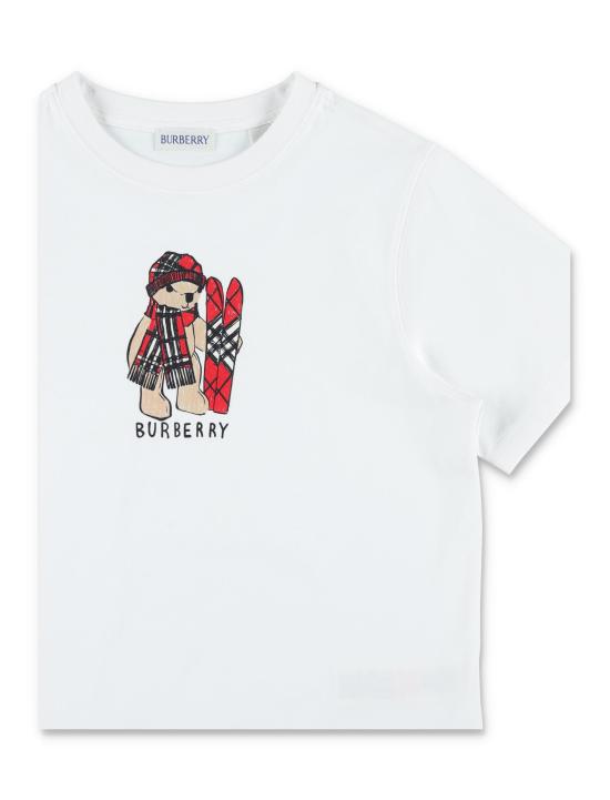 26SS [키즈] 버버리 폴로 셔츠 8117542 A1464 WHITE - BURBERRY