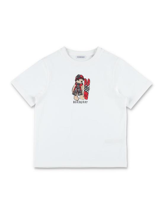 26SS [키즈] 버버리 폴로 셔츠 8117542 A1464 WHITE