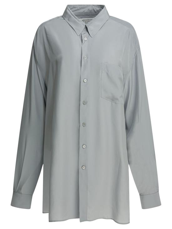 26SS 마르지엘라 블라우스 S51DT0025M35112857 Grey