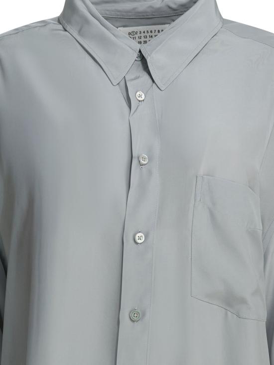 26SS 마르지엘라 블라우스 S51DT0025M35112857 Grey - MAISON MARGIELA