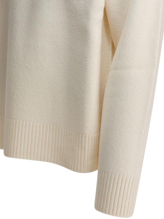 26SS 아미 빅 하트 울 크루넥 스웨터 UKS838 018154 White - AMI