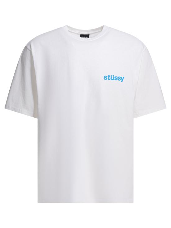 26SS 스투시 반팔 티셔츠 19051721201 WHITE White