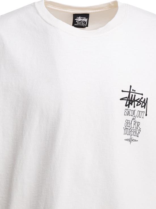26SS 스투시 반팔 티셔츠 19051671002 NATURAL White - STUSSY