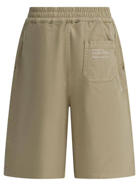 26SS [키즈] 골든구스 쇼츠/버뮤다 GKP02680P00246460134 Grey - GOLDEN GOOSE