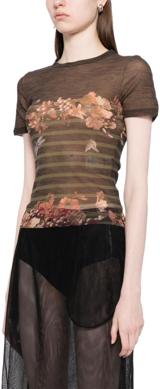 26SS 장 폴 고티에 반팔 티셔츠 TO419M014P4190 DIVERS - JEAN PAUL GAULTIER