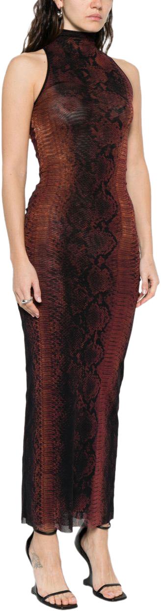 26SS 장 폴 고티에 롱 원피스 DR109M012P6000 BROWN - JEAN PAUL GAULTIER