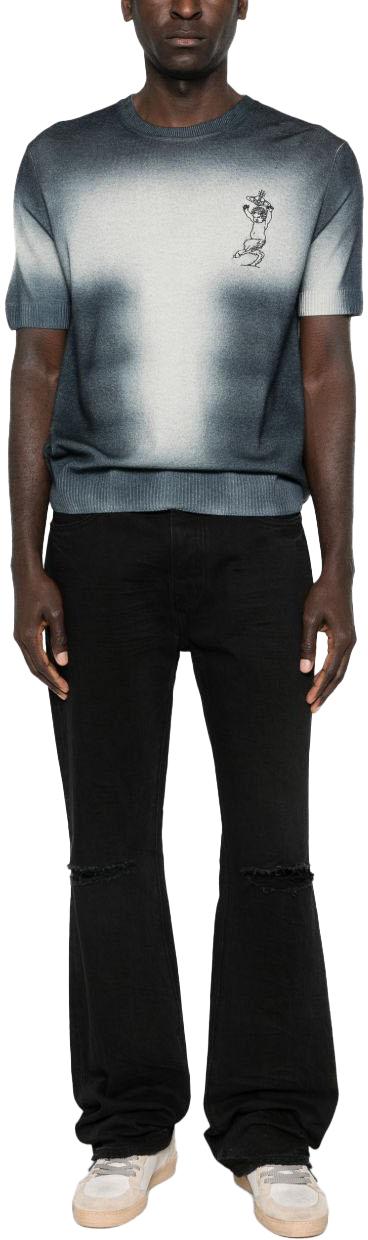 26SS 비비안웨스트우드 반팔 티셔츠 27010030Y004IK410 BLUE - VIVIENNE WESTWOOD