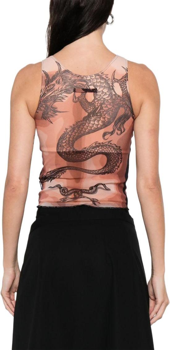 26SS 장 폴 고티에 민소매 티셔츠 TO457M026P636000 DIVERS - JEAN PAUL GAULTIER