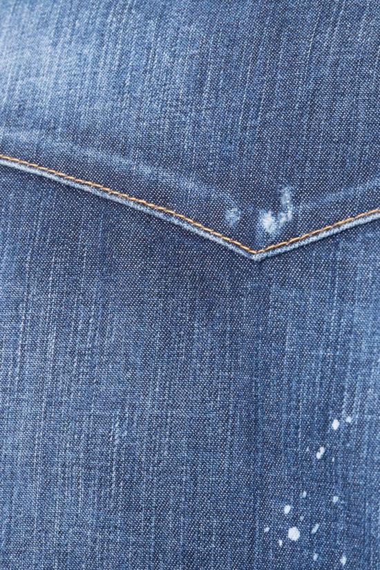  디스퀘어드2 데님 셔츠 S74DM0526S30341470 BLUE - DSQUARED2