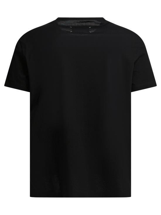 26SS 마르지엘라 디스트로이드 로고 티셔츠 S30GC0701S22816900 Black - MAISON MARGIELA